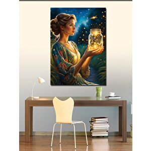 Kanvas Tablo Ateş Böcekleri 100x140 cm