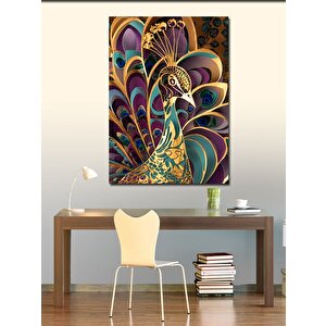 Kanvas Tablo Tavus Kuşu 70x100 cm