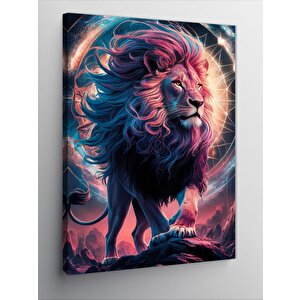Kanvas Tablo Asil Aslan 70x100 cm