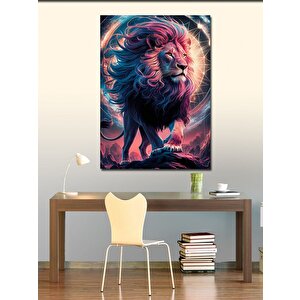 Kanvas Tablo Asil Aslan 70x100 cm