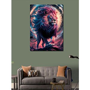 Kanvas Tablo Asil Aslan 70x100 cm