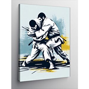 Kanvas Tablo Karete Yapan İnsanlar 100x140 cm