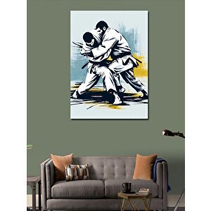 Kanvas Tablo Karete Yapan İnsanlar 100x140 cm