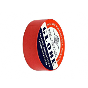Izole Bant 10 X 19 Kırmızı Renkte - Elektrik Izole Bantı - Plastik Bant - Yapıştırıcı Bant