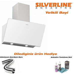 3457 Soho Beyaz 60cm Davlumbaz