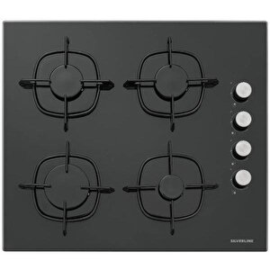 Siyah Cam Ankastre Set 3481 - Cs5335b01 - Bo6502b01