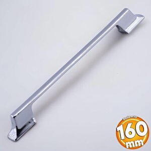 Eda Kulp Krom Metal 160 Mm - 16 Cm Mobilya Mutfak Çekmece Dolap Dolabı Kapak Kulbu Kulpu Kulpları