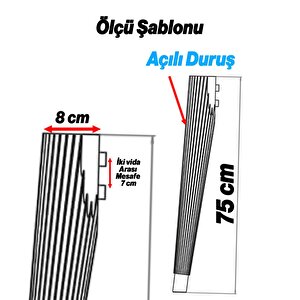 4 Adet Suit Masa Dresuar Ayağı 75 cm Plastik Gümüş Gri Ayak Mutfak Yemek Masası Mobilya Ayakları
