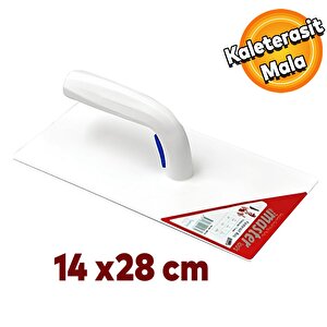 Master Sıva Malası Plastik Saplı Kaleterasit Mala Sıva İnşaat Duvar Harç Alçı Yalıtım 140x280 Mm
