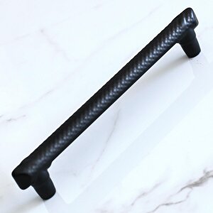 Dekor Siyah Metal Kulp 128 Mm 12.8 Cm Mobilya Çekmece Mutfak Dolabı Dolap Kulpları Kapak Kulpu Kulbu