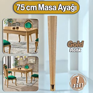 Suit Masa Dresuar Ayağı 75 cm Plastik Gold Altın Ayak Mutfak Yemek Masası Mobilya Ayakları