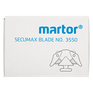 Martor 3550 Çift Taraflı Maket Bıçağı Ucu (10 Adet/kutu)