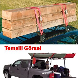 Spanzet Yük Gerdirme Eşya Sabitleme Halatı Cırcırlı Gırgır 800 Kg 4 Metre Sg27-4 Ratchet Strap