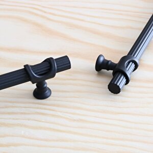 Arsin Siyah Metal Kulp 128 Mm-12.8 Cm Mobilya Çekmece Mutfak Dolabı Dolap Kapak Kulpları Kulbu Kulpu