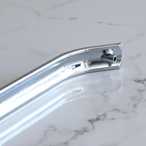 Volga Krom Metal Kulp 224 Mm 22.4 Cm Mobilya Çekmece Mutfak Dolabı Dolap Kulpları Kapak Kulpu Kulbu