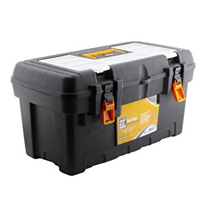 Bölmeli Taşınabilir Kulplu Takım Çantası Alet Çanta 57 Cm Plastik Açma Kapatmalı 22'' İnç Organizer