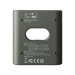 Gp B441 Usb Pilsiz Şarj Cihazı (aa-aaa Için)