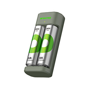 Gp E221 Usb Pil Şarj Cihazı 2 Adet 2600 Aa Kalem Pilli Set