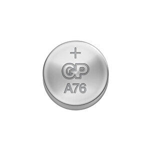 Gp Batteries A76 Lr44/a76/v13ga/ag13 Boy Alkalin Düğme Pil, 1.5 Volt, 5'li Kart
