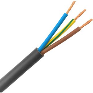 Öznur Ttr Kablo 3x2,5 Öznur Siyah 17 Metre
