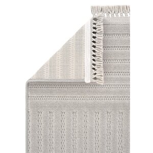 Cool Halı Oliver 9203 Gri Yolluk Modern Salon Halısı Antre Hol Koridor Halısı Dokuma Makine Halısı