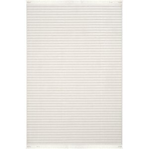 Oliver 9213 Krem Yolluk Modern Salon Halısı Antre Hol Koridor Halısı Dokuma Makine Halısı 120x180 cm