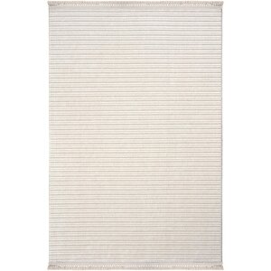 Oliver 9216 Bej Yolluk Modern Salon Halısı Antre Hol Koridor Halısı Dokuma Makine Halısı 120x180 cm