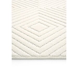 Cool Halı Oliver 9205 Krem Yolluk Modern Salon Halısı Antre Hol Koridor Halısı Dokuma Makine Halısı