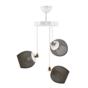 Üçlü Blanco Modern Avi̇ze Füme Camli