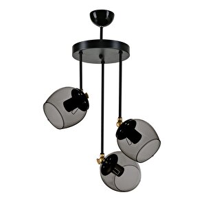 Üçlü Nero Modern Avi̇ze Füme Camli