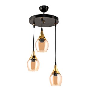 Üçlü Embudo Tepsi̇li̇ Avi̇ze Gold Huni̇ Bal Camli