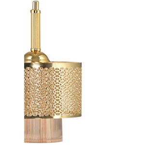 Tekli Motif Sarkıt Avize Gold