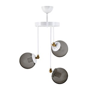 Üçlü Blanco Modern Avi̇ze Füme Glop Camli