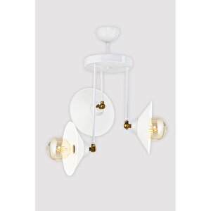 Üçlü Blanco Modern Avi̇ze Beyaz Şapkali