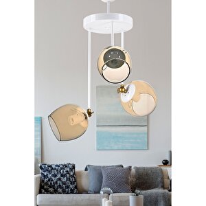 Üçlü Blanco Modern Avi̇ze Bal Camli