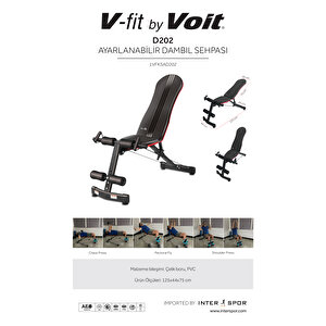 V-fit By Voit D202 Ayarlanabilir Mekik Sehpasi