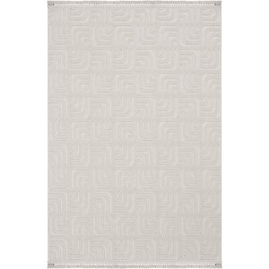 Oliver 9211 Gri Yolluk Modern Salon Halısı Antre Hol Koridor Halısı Dokuma Makine Halısı 160x200 cm