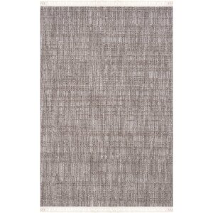 Jerry 01 Gri Bukle Örgülü Salon Halısı Yumuşak Dokulu Hol Halısı Kesme Halı Yolluk 200x290 cm