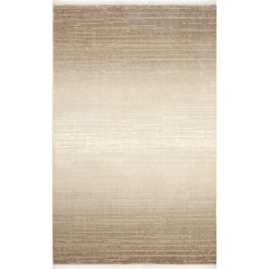 London 16 Krem Vizon Salon Halısı Kesme Halı Yolluk Antre Hol Halısı Yatak odası halısı 80x150 cm