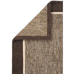 Cool Halı Lizbon Art 03 Balkon Halısı Hasır Doku Mutfak Halısı Çift Bordürlü İthal Sisal Halı Yolluk