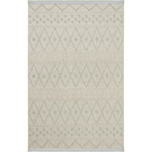 Hasır 620 Gri Halı Bohem Mutfak Halısı Koridor Halısı Kilim Kesme Halı Yolluk Balkon Halı 100x250 cm