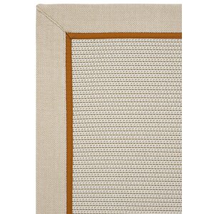Riga Art 03 Balkon Halısı Hasır Doku Mutfak Halısı Çift Bordürlü İthal Sisal Halı Yolluk 80x300 cm