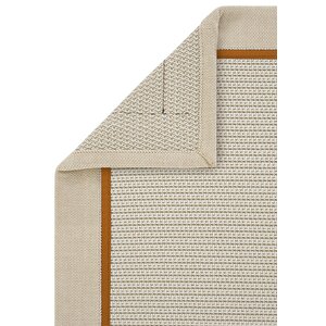 Cool Halı Riga Art 03 Balkon Halısı Hasır Doku Mutfak Halısı Çift Bordürlü İthal Sisal Halı Yolluk