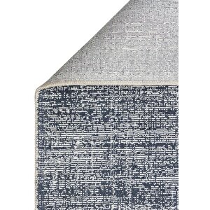 Maidan Antrasit Mutfak Halısı Dokuma Halı Koridor Halı Kesme Halı Hav Vermez Salon Halısı 80x300 cm