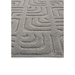 Cool Halı Oliver 9210 Gri Yolluk Modern Salon Halısı Antre Hol Koridor Halısı Dokuma Makine Halısı