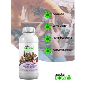 500 Ml Kaktüs Ve Sukulentler İçin Genel Besin - Topraktan