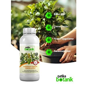 500 Ml Sararan Yaprak Engelleyici - Süs Bitkileri İçin - Topraktan