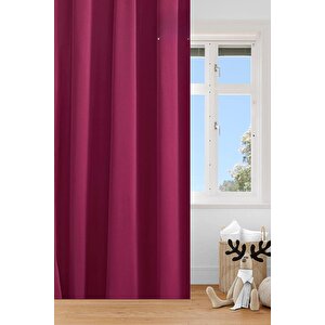 4 Katmanlı Bordo Güneşlik Perde - Toz Önleyici, Ses Yalıtımı, Sıcak Ve Soğuk Yalıtımı 500x255 cm