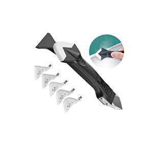 Derz Kazıyıcı Fayans Derz Dolgu Kazıma Aparatı Ve Uygulayıcı 5 Parça Silikon Çekme Uygulama