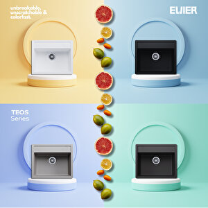 Granit Evye Teos Series Black - Siyah